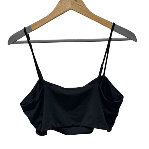 House Of Harlow Black Cropped Tank Women's Large - Picture 2 of 5